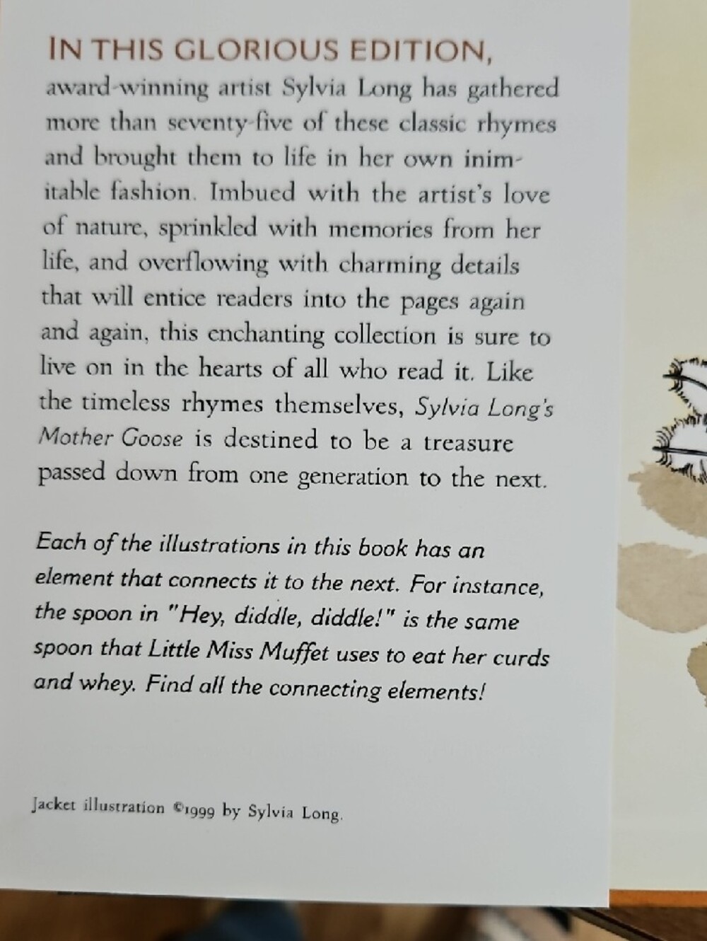 Sylvia Long's Mother Goose Illustrated Hardback - Picture 8 of 10